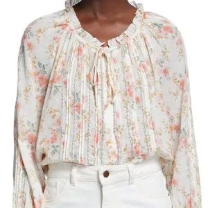 The Great. The valley floral print top